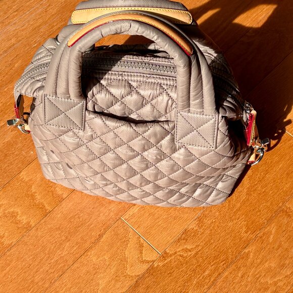 MZ Wallace Small Sutton Deluxe in the color Morning Dove - Picture 5 of 15